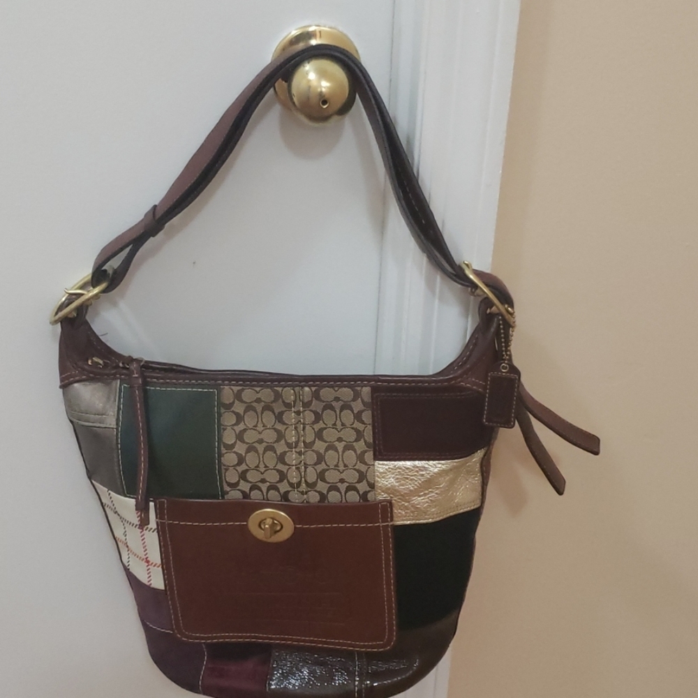 Coach (duffle patchwork)-Authentic bag
